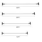 Modern Rotatable Smart COB Linear Skyline Light