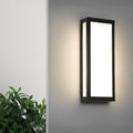 Modern Waterproof LED Rectangle Outdoor Wall Light