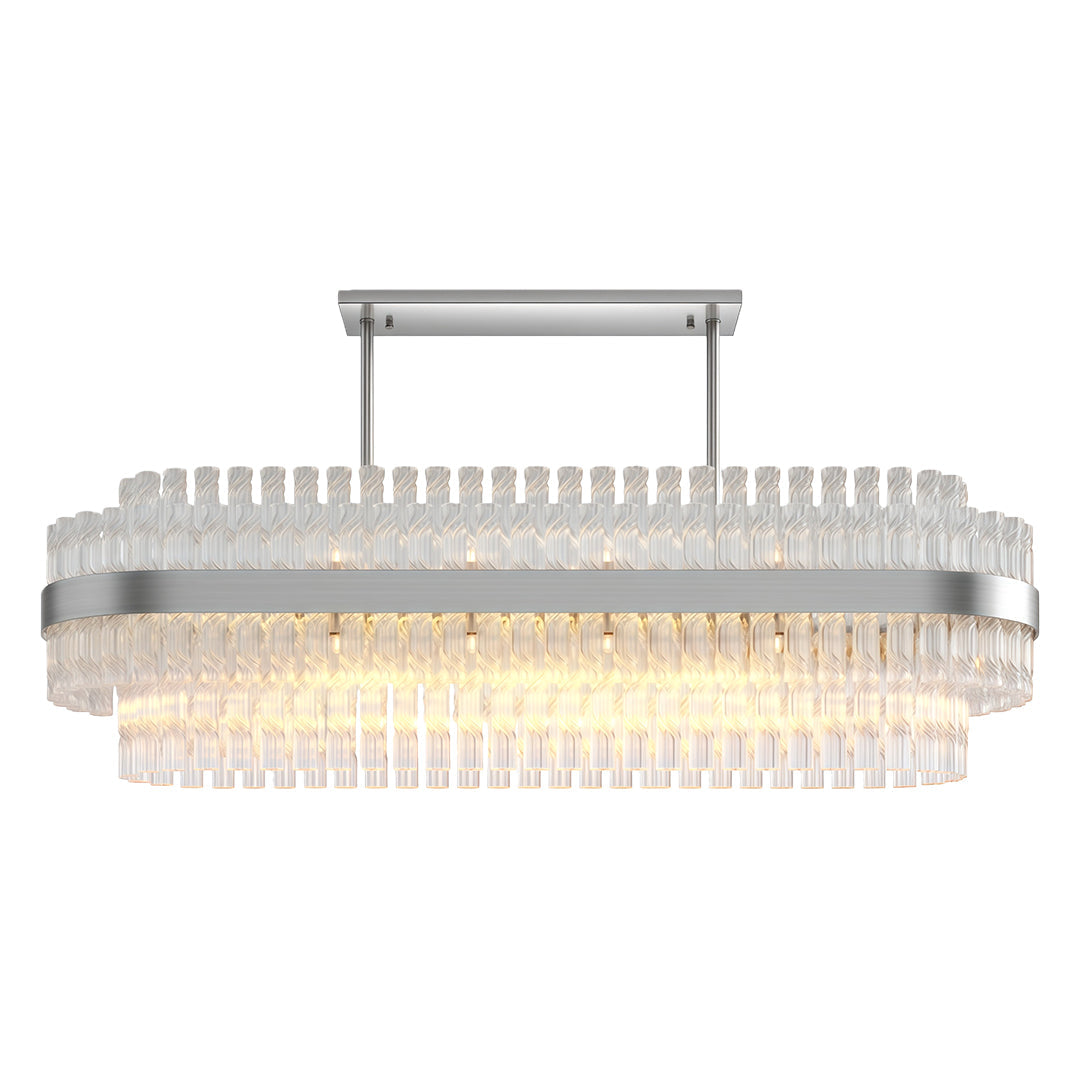 Luxury Copper Industrial Modern Chandelier Ceiling Light