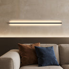 Black Aluminum Modern Linear Wall Sconce - Ambient Lighting