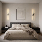 Minimalist Black Aluminum Curved Wall Sconce