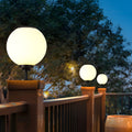 Premium Waterproof LED Solar Pillar Lights for Outdoor Gates