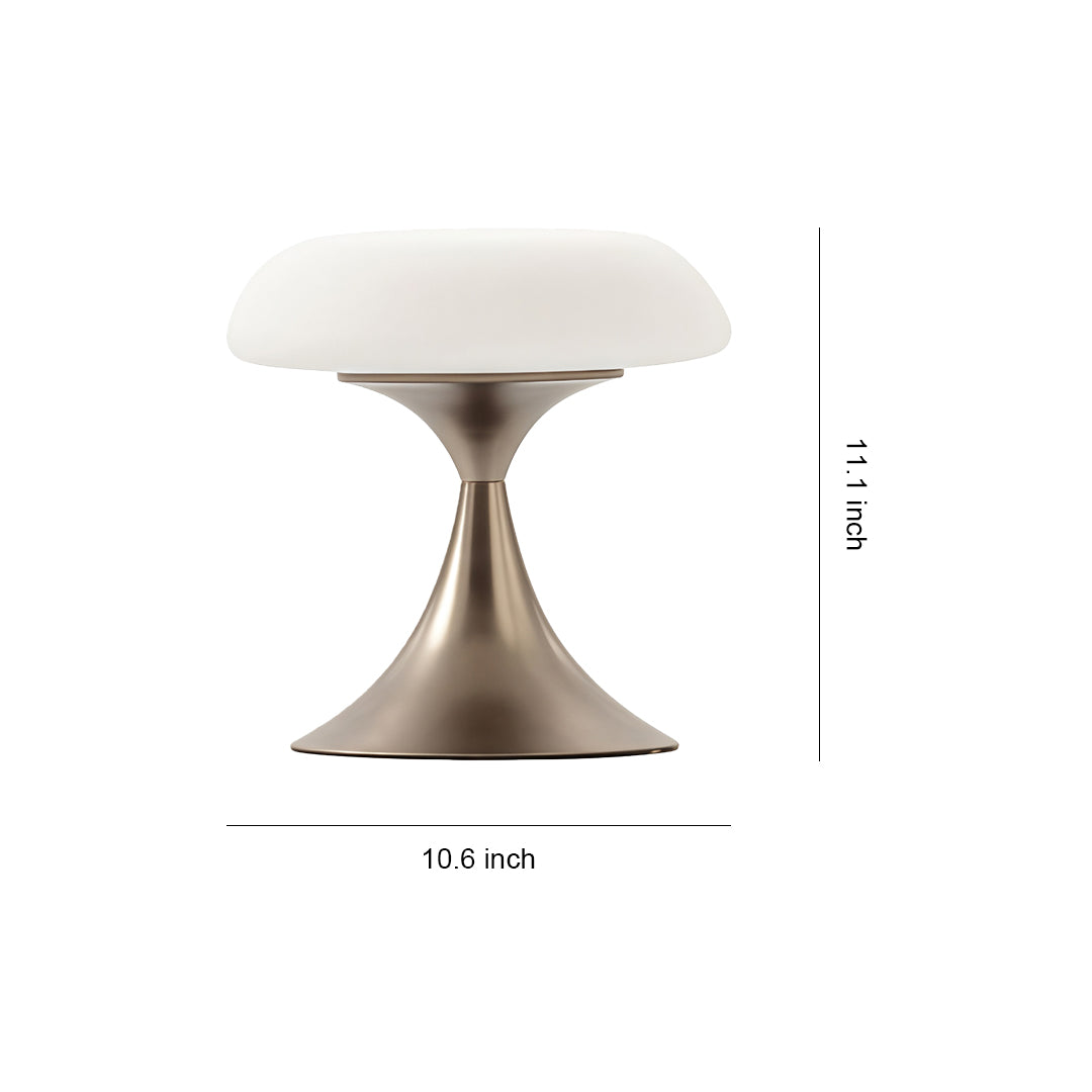 Elegant Retro Mushroom Table Lamp - Atmospheric Home Decor