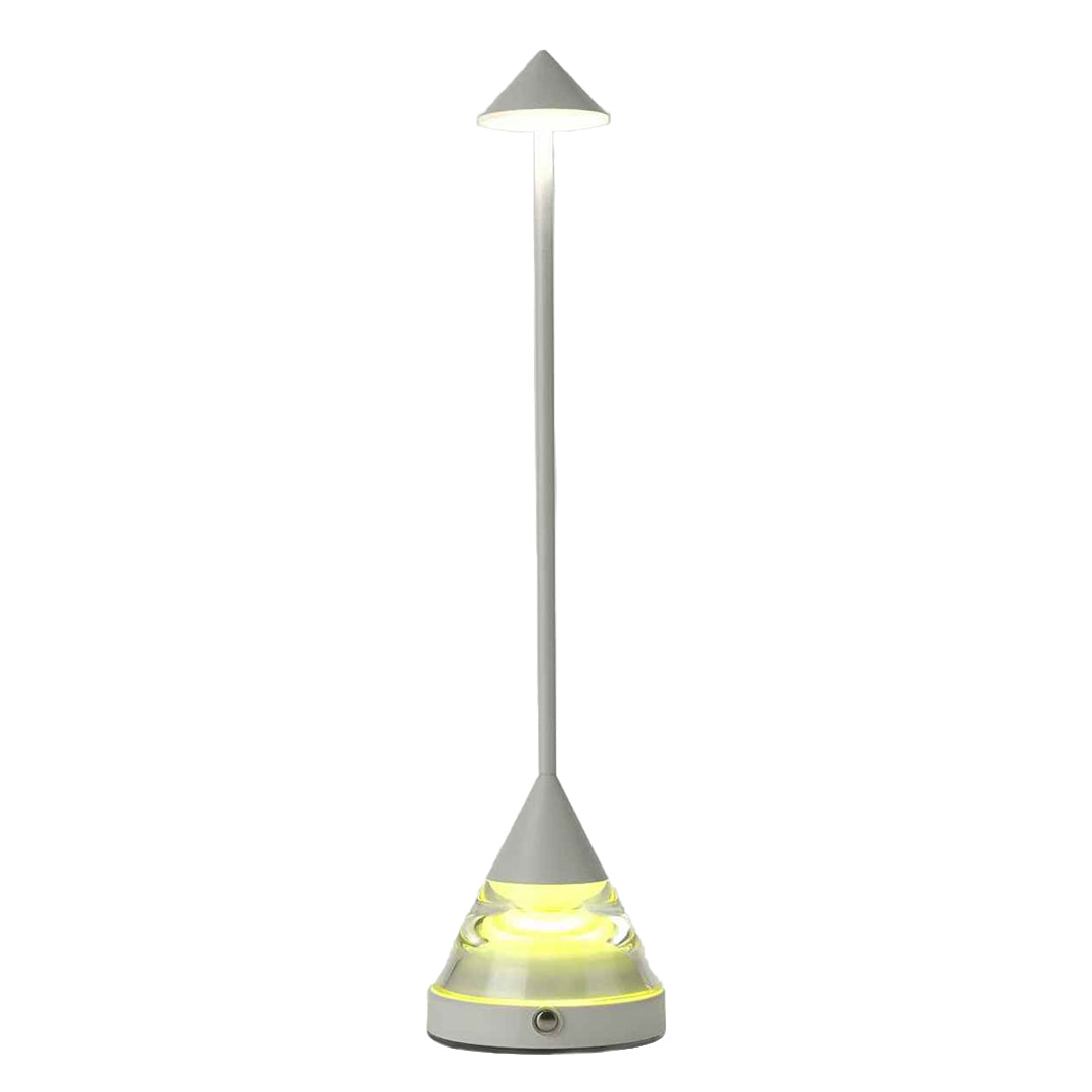 Modern Aluminum and Iron Accent Table Lamp