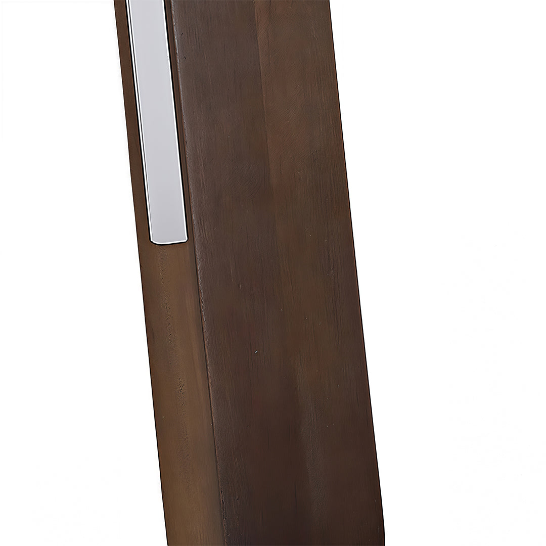 Premium Japanese LED Wall Light - Aluminum & Wood Bedside Lamp