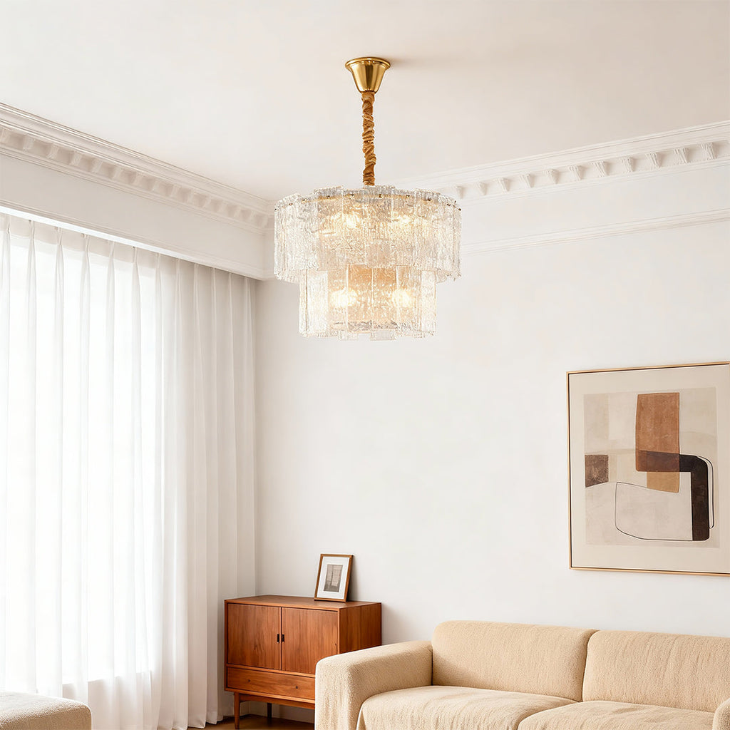 Luxury Small Modern Chandelier - Elegant Ceiling Light