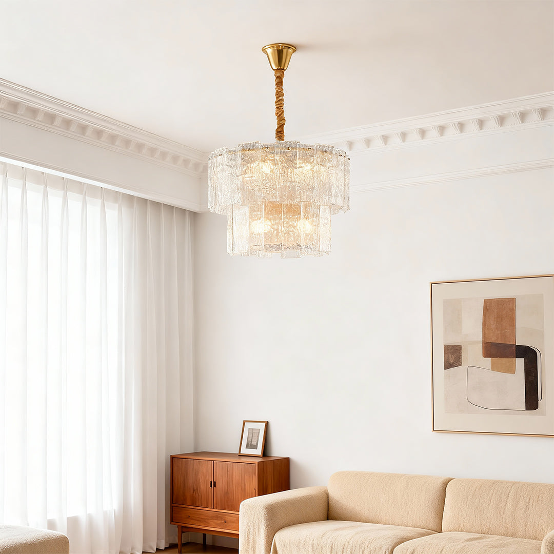 Luxury Small Modern Chandelier - Elegant Ceiling Light