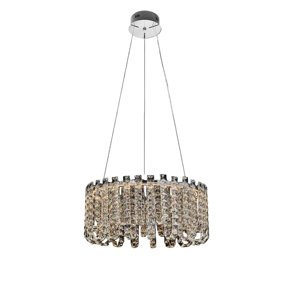 Modern Minimalist Crystal Chandelier - Luxury Ceiling Light