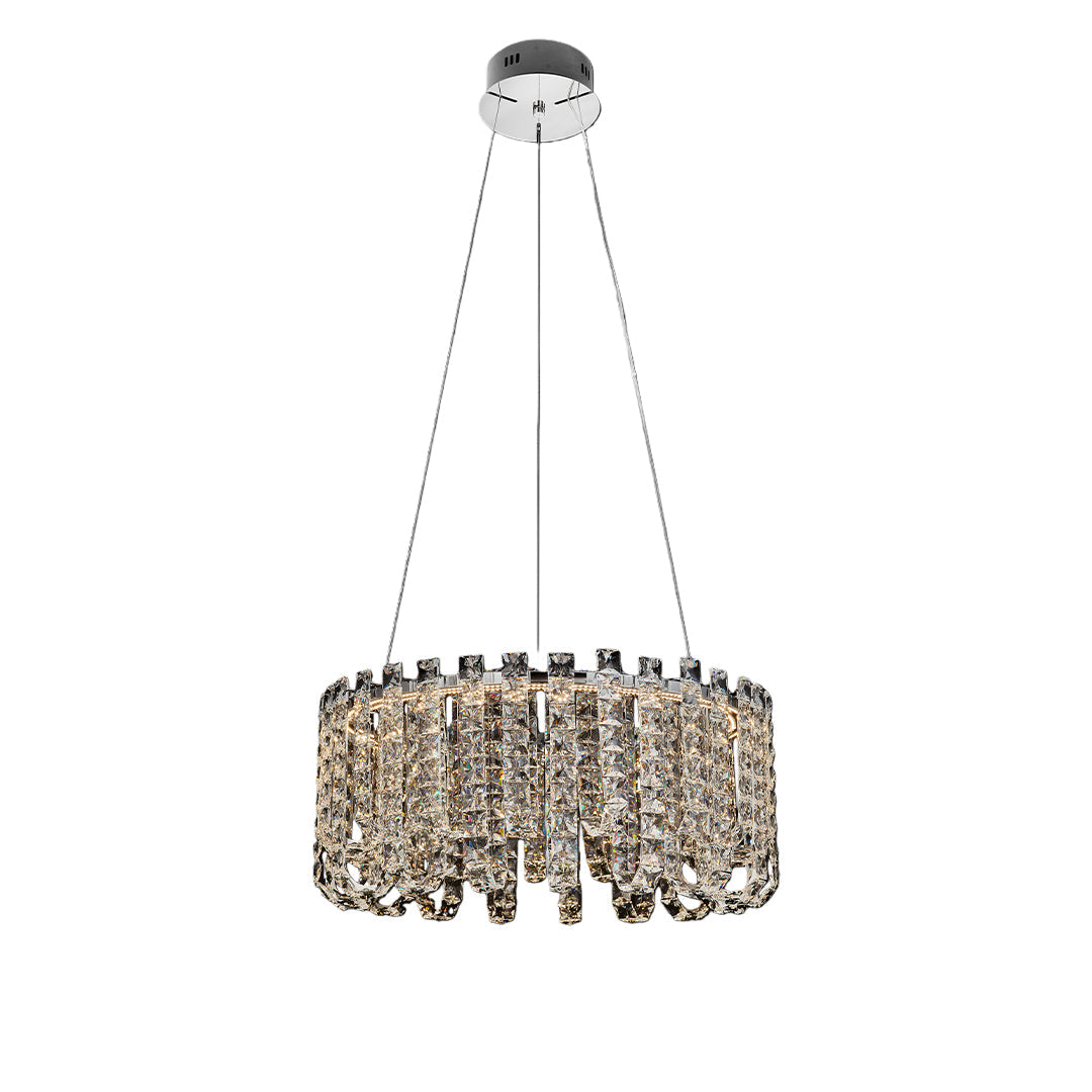Modern Minimalist Crystal Chandelier - Luxury Ceiling Light
