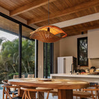 Premium Rattan Wabi-Sabi Pendant Light Fixture