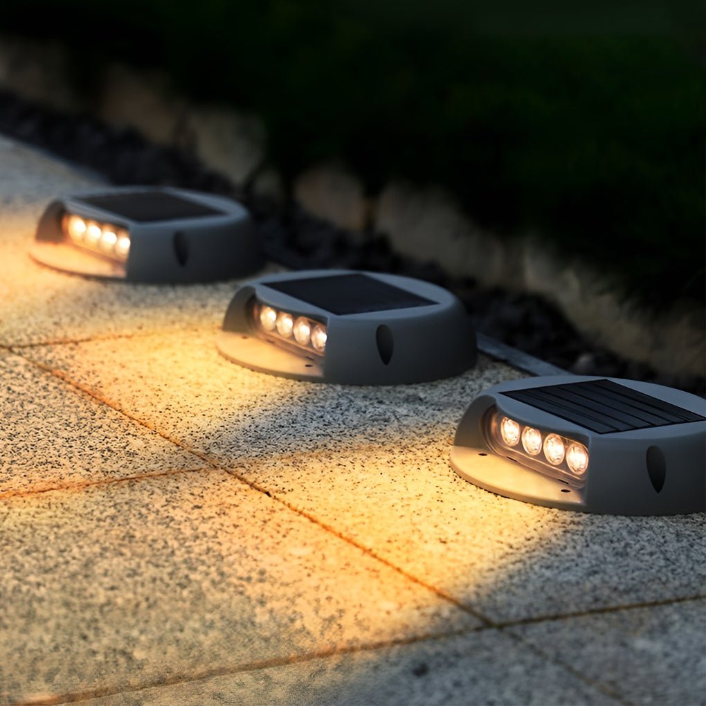 Solar-Powered LED Pathway Lights for Decks and Landscapes