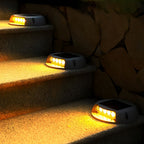 Solar-Powered LED Pathway Lights for Decks and Landscapes