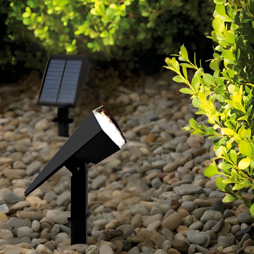 Adjustable Angle Solar Flood Spike Light