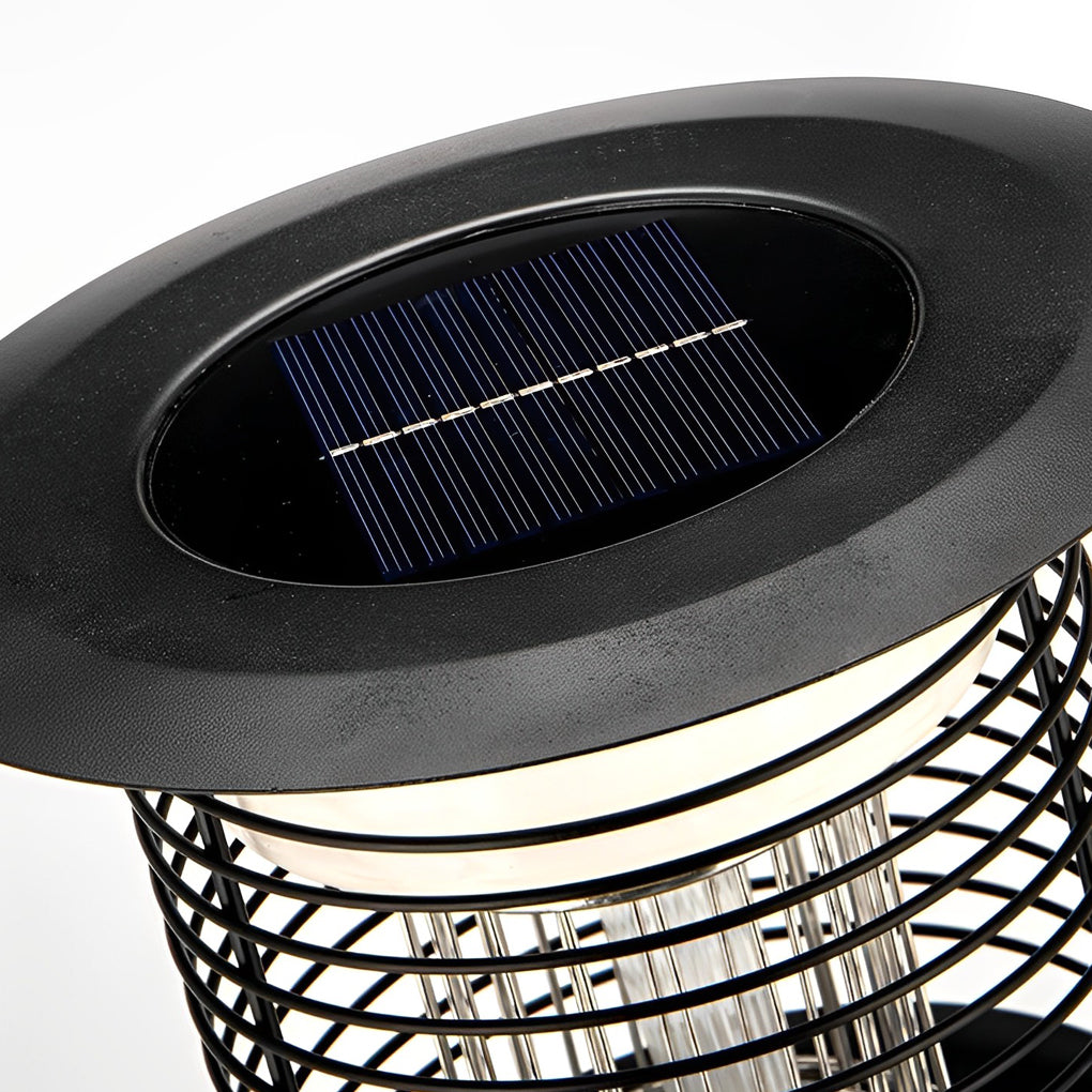 Premium Solar Purple Light Bug Zapper for Garden & Outdoor Spaces