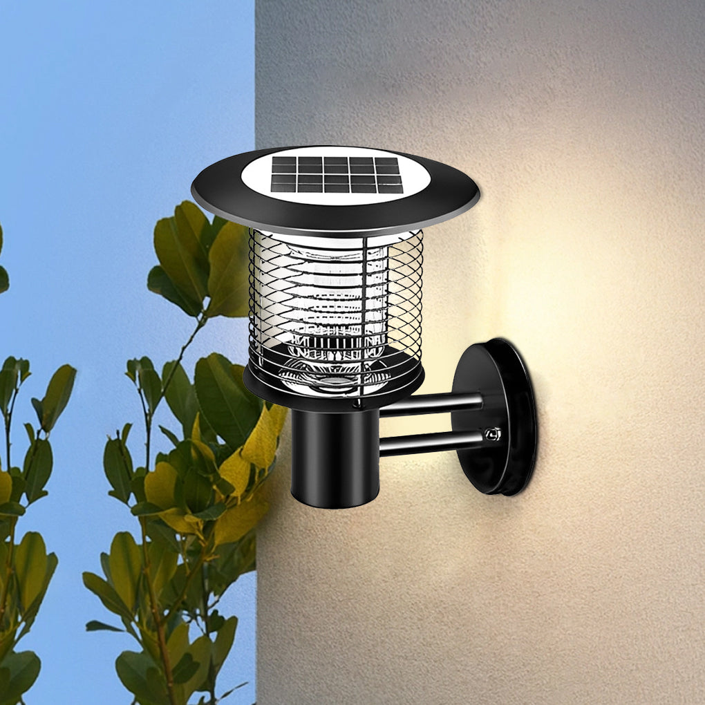 Premium Solar Purple Light Bug Zapper for Garden & Outdoor Spaces