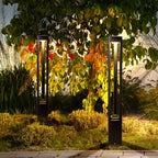 Three-Sided LED Hollow Bollard Light
