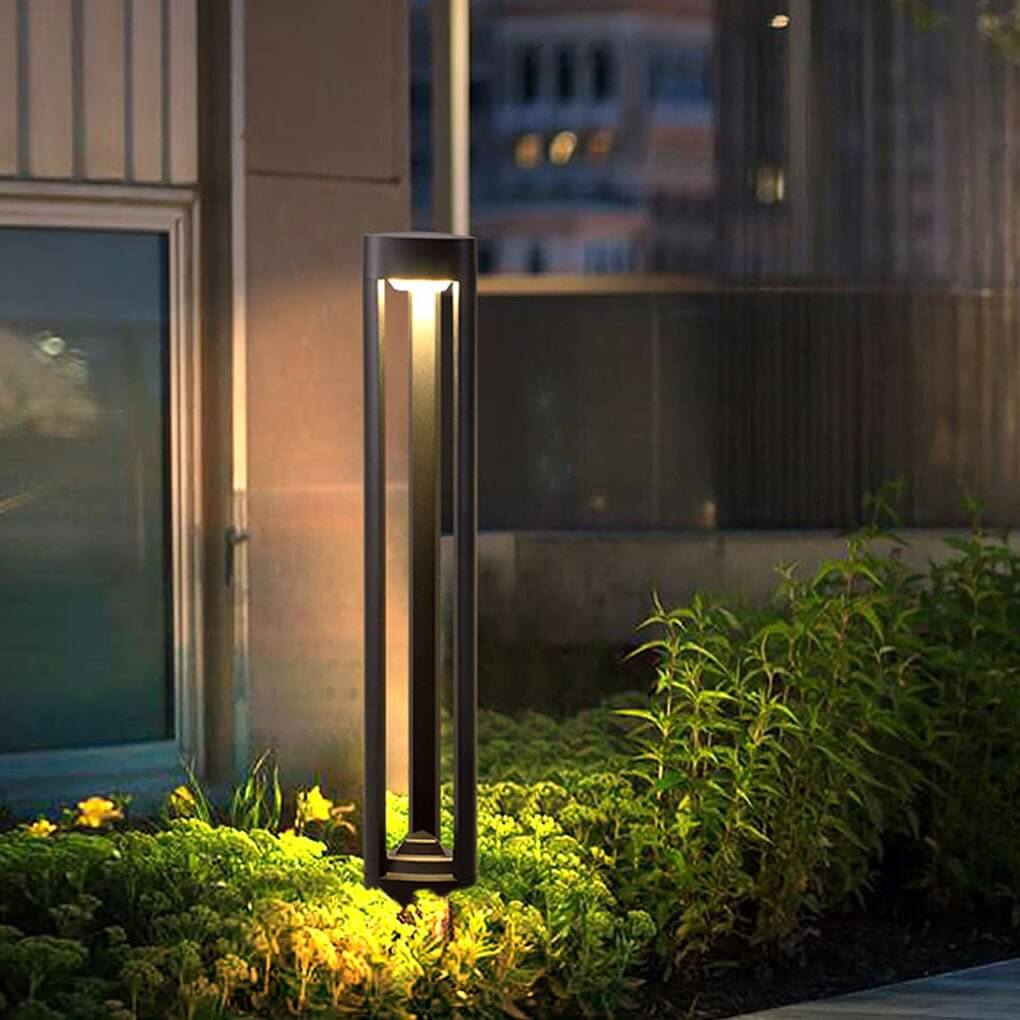Three-Sided LED Hollow Bollard Light