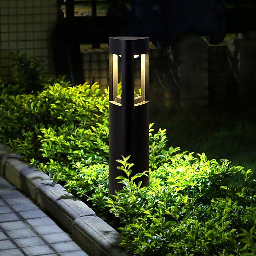 Three-Sided LED Hollow Bollard Light