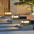 Premium Square Waterproof Metal Solar Brick Pillar Lights