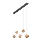 Luxury Crystal Chandelier - Rubik's Cube Ceiling Light