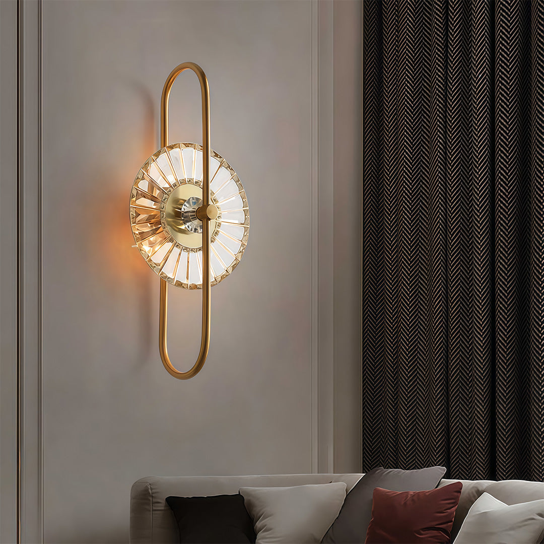 Luxury Crystal LED Wall Sconce Light