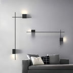 Modern Minimalist Rectangular Wall Lamp Set - Elegant Decor Lighting