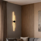 Minimalist LED Linear Wall Sconce - Modern Integrated Lighting