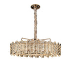 Luxury Nordic Crystal Chandelier - Carbon Steel Ceiling Light