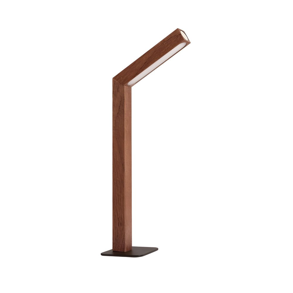 Premium Nordic Touch-Controlled LED Desk Lamp with Dual Magnetic Wooden Base