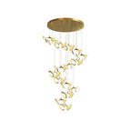 Luxury Tulip Flower Ceramic Chandelier - Elegant Ceiling Light