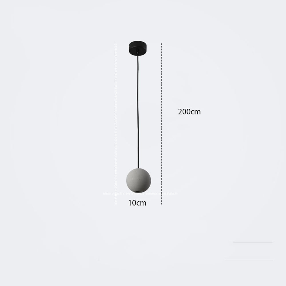 Unique Vintage Ceramic LED Pendant Light