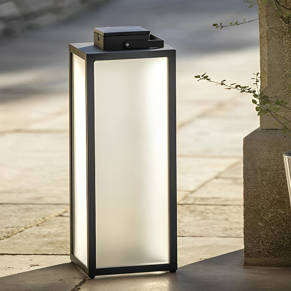 Premium Waterproof LED Square Handheld Lantern for Outdoor Use