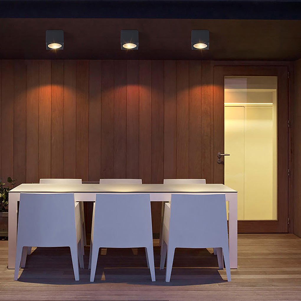 Premium Square LED Waterproof Ceiling Light for Balcony, Hallway, and Bedroom