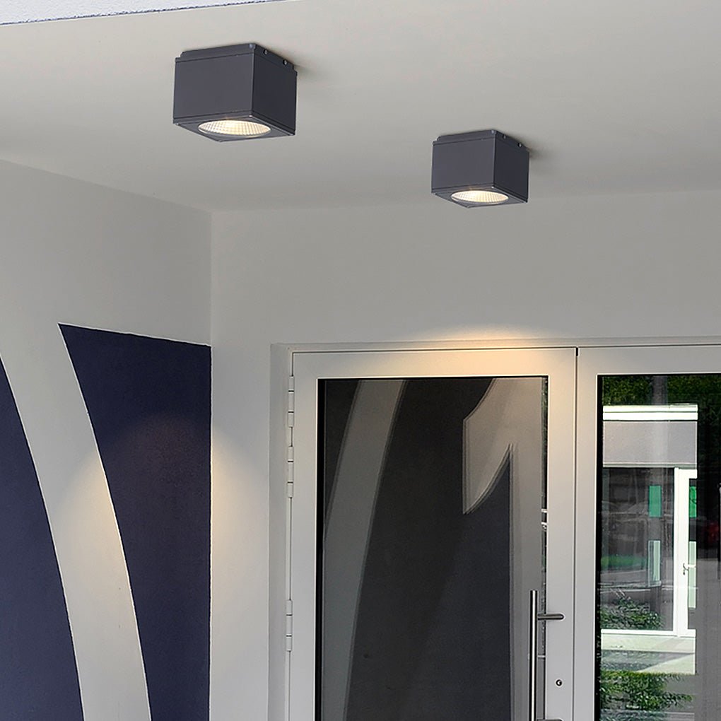 Premium Square LED Waterproof Ceiling Light for Balcony, Hallway, and Bedroom