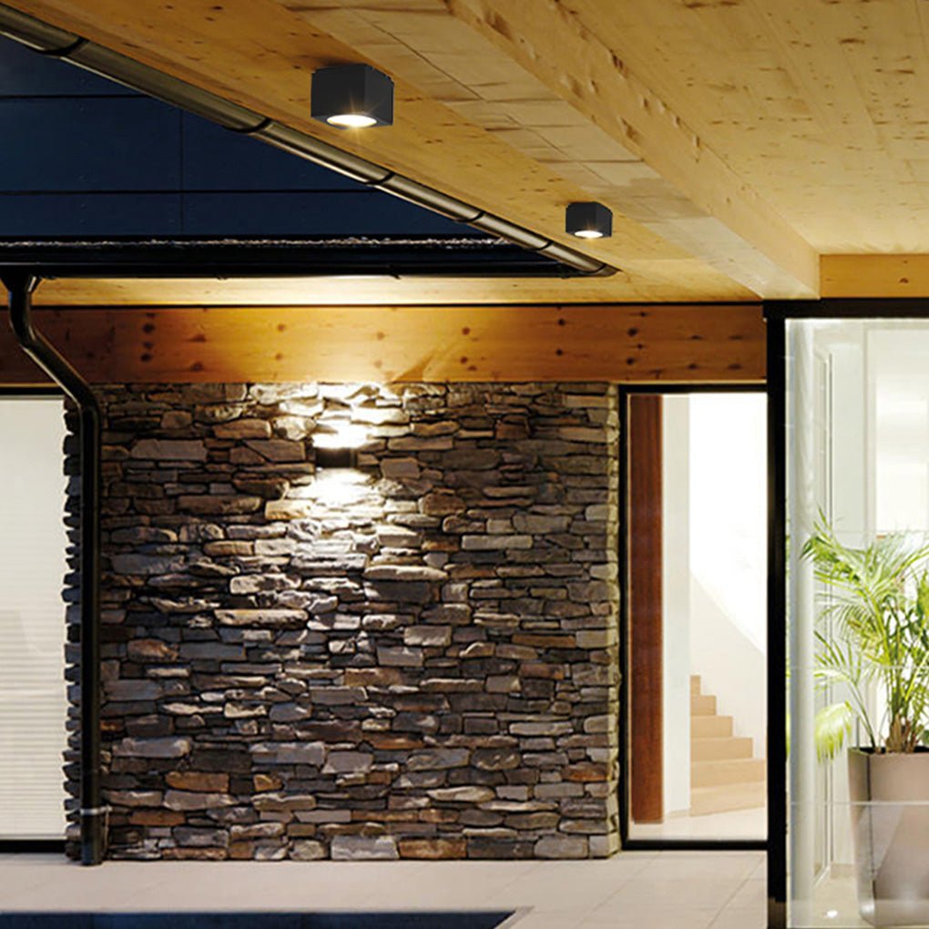 Premium Square LED Waterproof Ceiling Light for Balcony, Hallway, and Bedroom