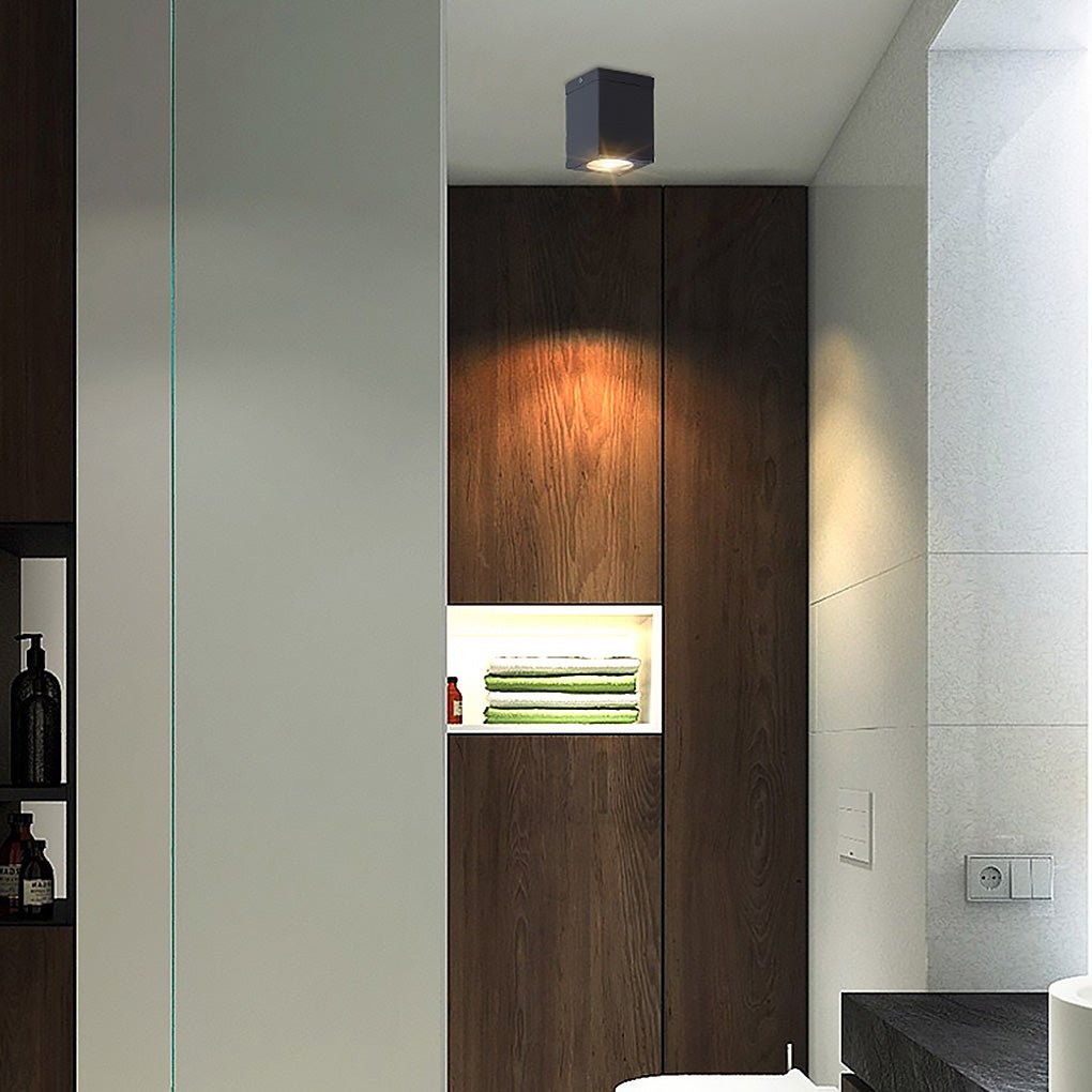 Premium Square LED Waterproof Ceiling Light for Balcony, Hallway, and Bedroom