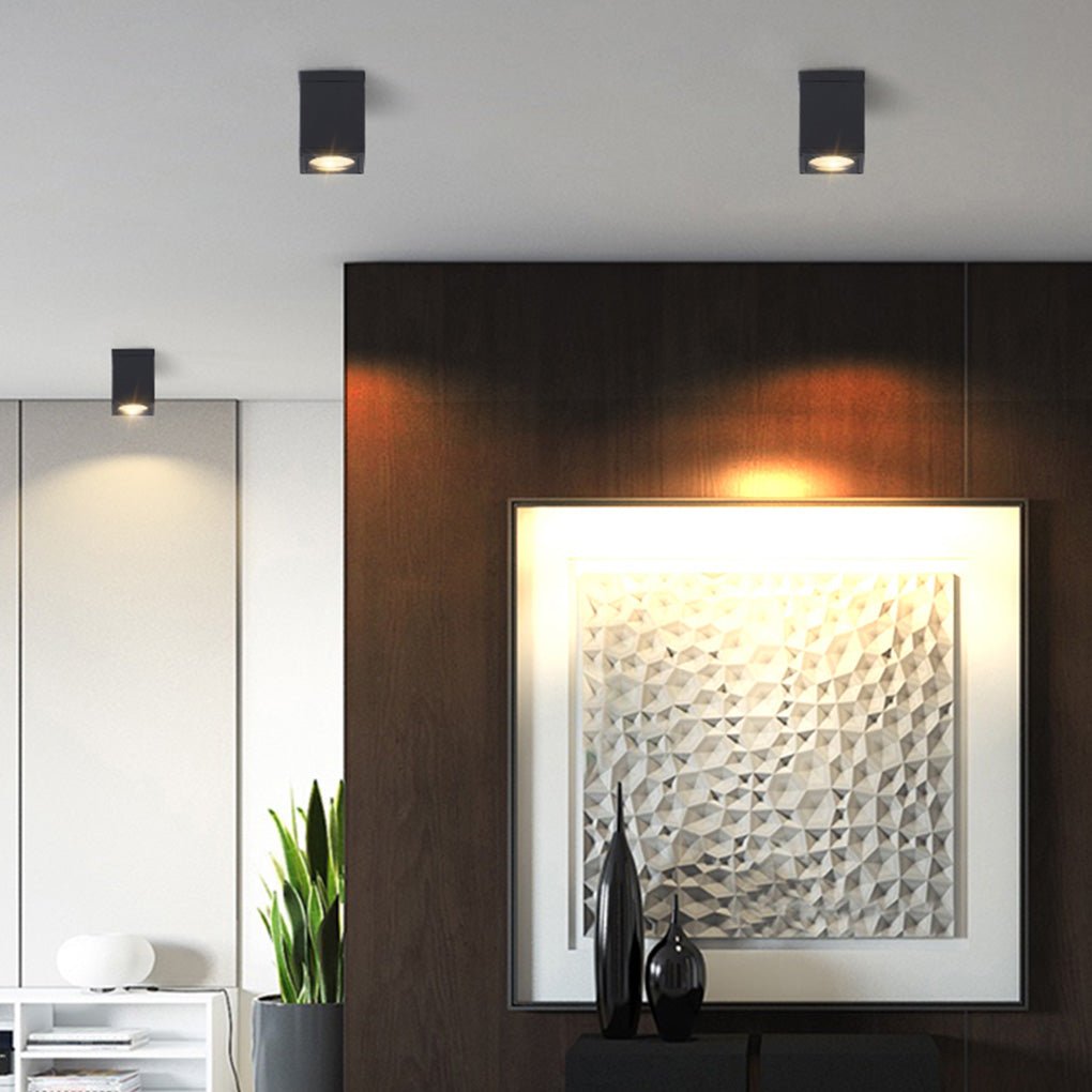 Premium Square LED Waterproof Ceiling Light for Balcony, Hallway, and Bedroom