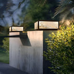 Modern Waterproof Square LED Outdoor Pillar Light