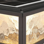 Modern Waterproof Square LED Outdoor Pillar Light
