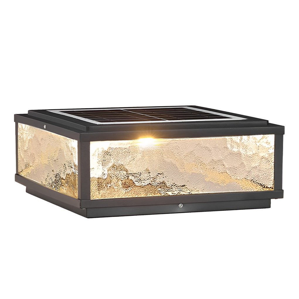 Modern Waterproof Square LED Outdoor Pillar Light