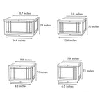 Waterproof Vintage Square Pillar LED Light
