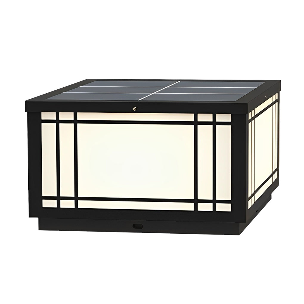 Waterproof Vintage Square Pillar LED Light