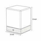 Mini Cube LED Wood Table Lamp - Ambient Square Design