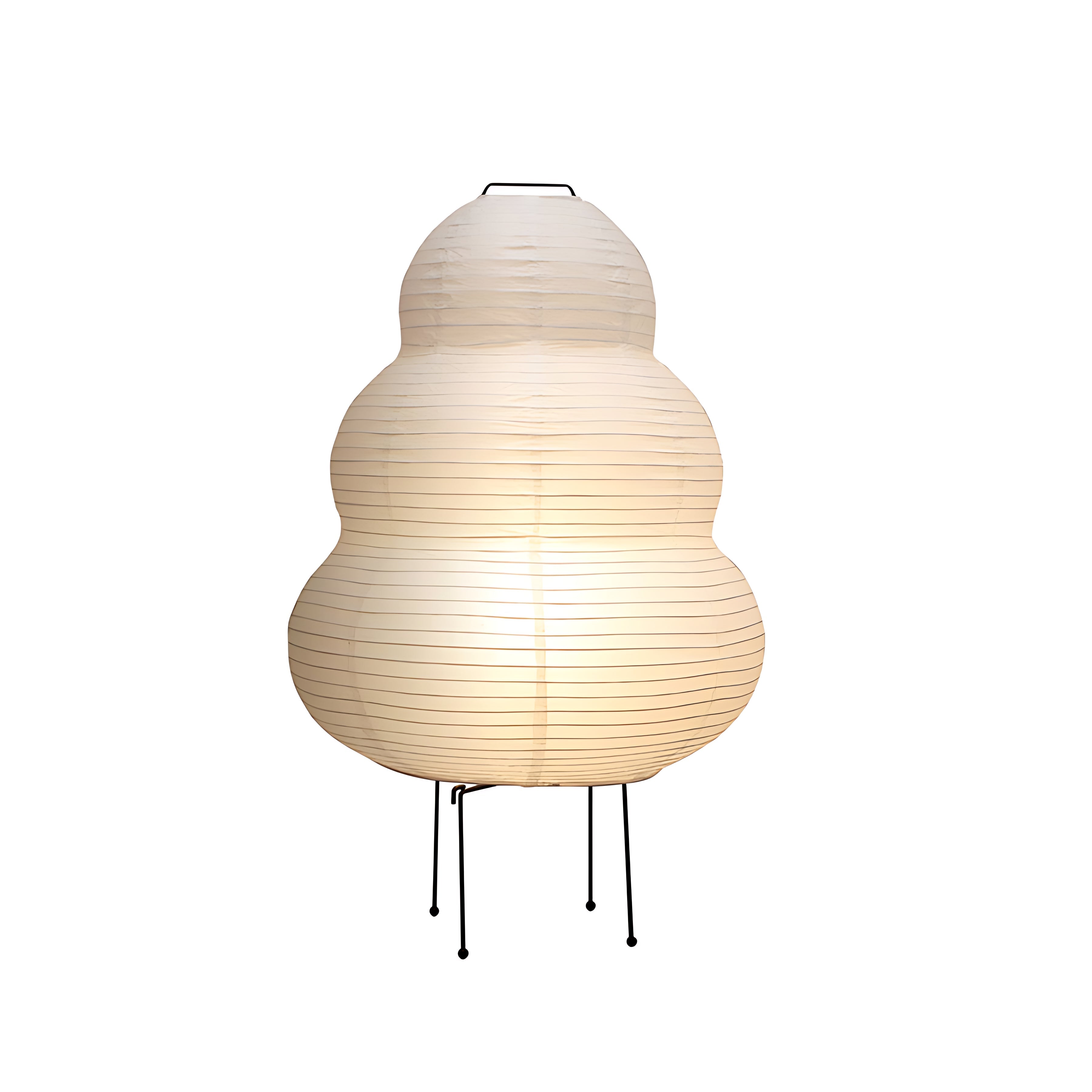 Minimalist Wabi-Sabi Rice Paper Table Lamp