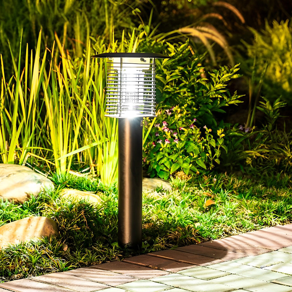 Premium Solar Purple Light Bug Zapper for Garden & Outdoor Spaces