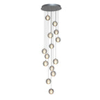 Modern Crystal Round Ball Chandelier for Staircase