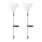 Premium Solar LED Starburst Garden Lights - Waterproof Firework Landscape Decor