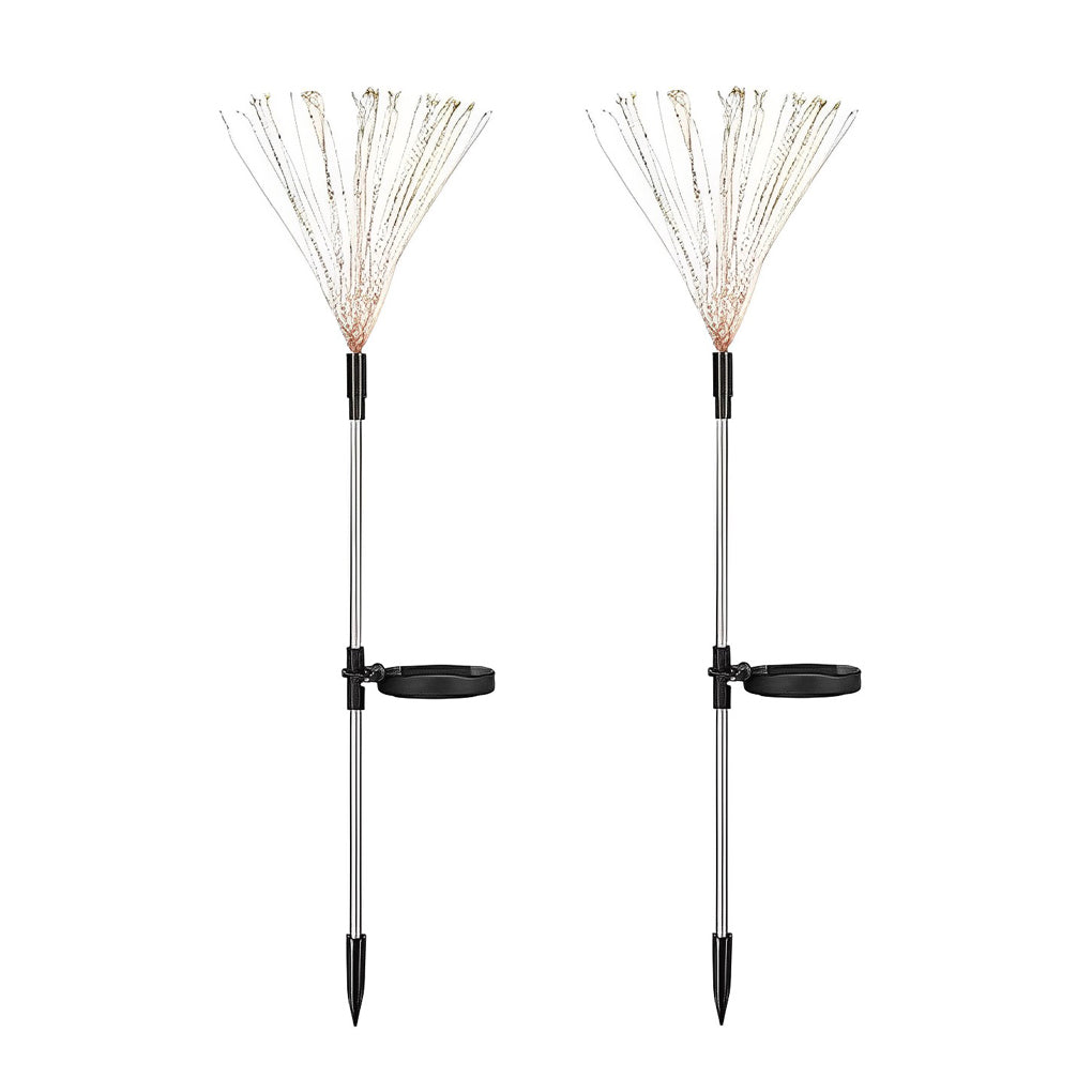 Premium Solar LED Starburst Garden Lights - Waterproof Firework Landscape Illumination
