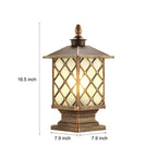Modern Waterproof Outdoor Street Light Pillar