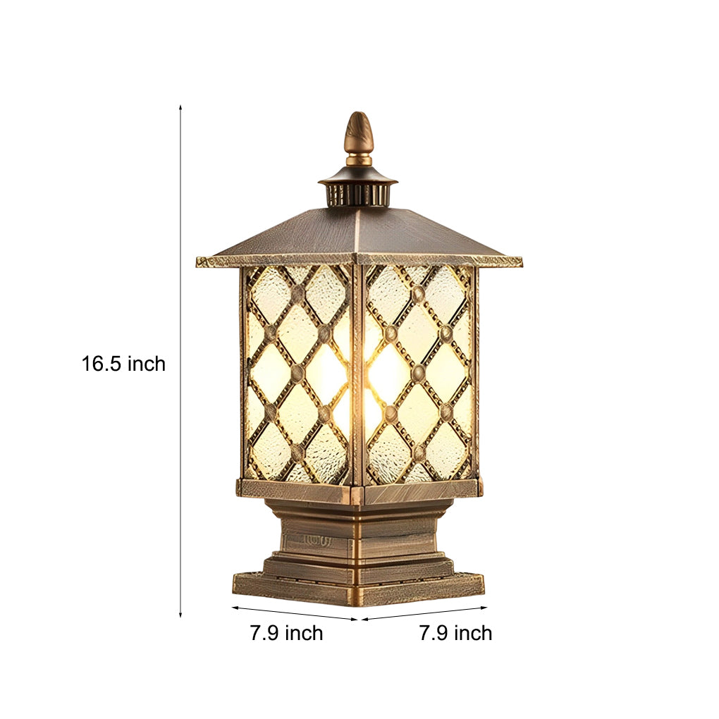 Modern Waterproof Outdoor Street Light Pillar
